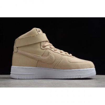 Nike Air Force 1 High Premium Id Haki Kaykay Ayakkabı Türkiye - ZKXXMQMS